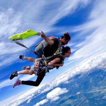 Saut en parachute