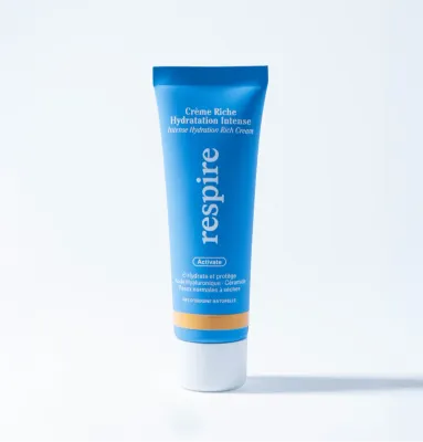 Crème hydratante RESPIRE ou AROMA ZONE