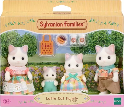 Sylvanian : famille chat