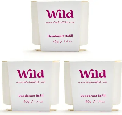 Wild - Déodorant Trio de recharges