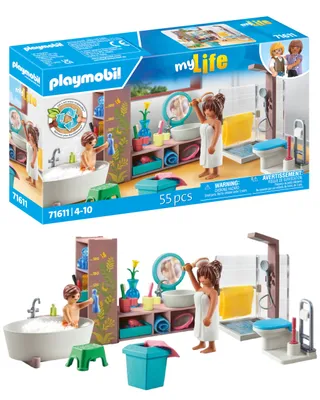 Playmobil 71611 Salle de Bains avec Douche et Baignoire 