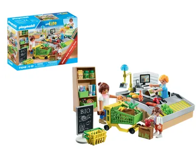 Playmobil 71648 Supermarché de Produits Bio
