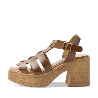 Sandales MARRON Femme